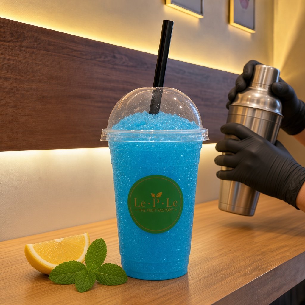Blue Lagoon Mocktail