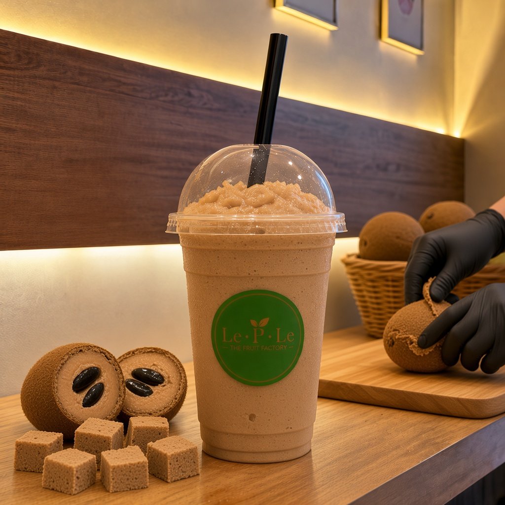 Chikoo Milk Shake