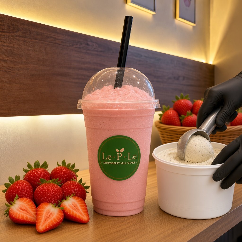 Strawberry Milk Shake